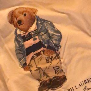 Ralph Lauren polo bear shirt